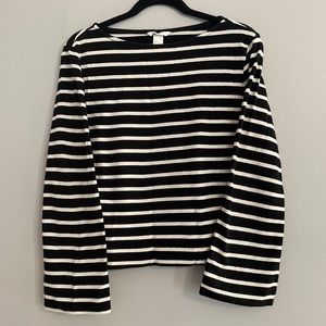 H&M Striped Blouse
